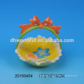 Easter chicken ceramic egg holder baskets